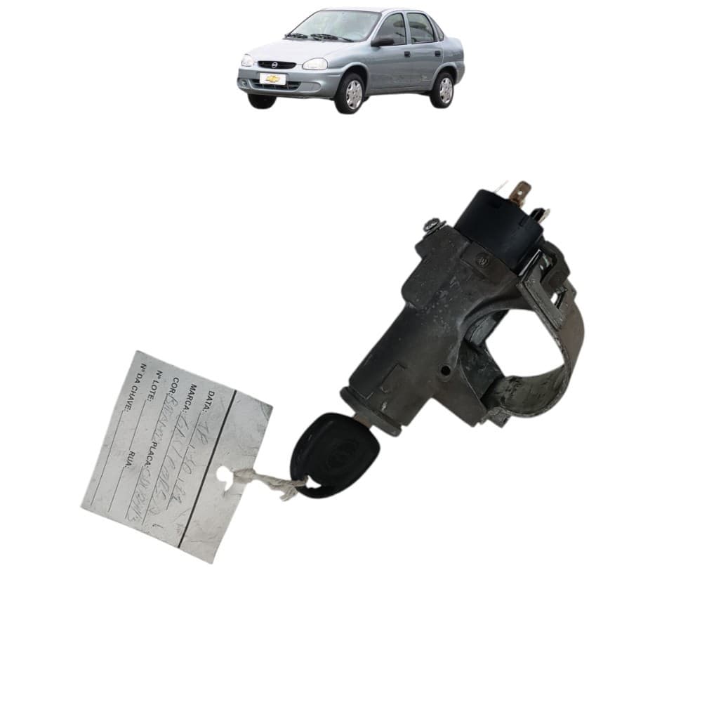 Trava de direção com comutador cilindro corsa classic gm ori