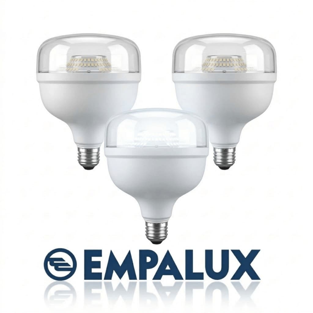 Kit com 3 Lâmpadas LED Empalux 50W E27 6500K Branco Frio Econômica