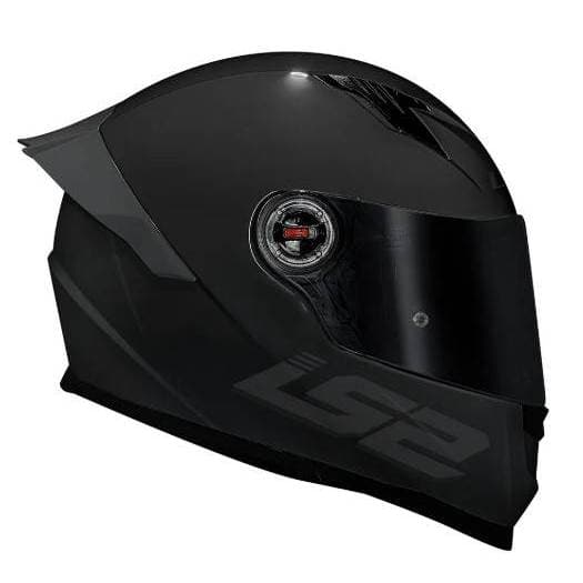 CAPACETE LS2 FF358 S MONOCOLOR preto 62 XL