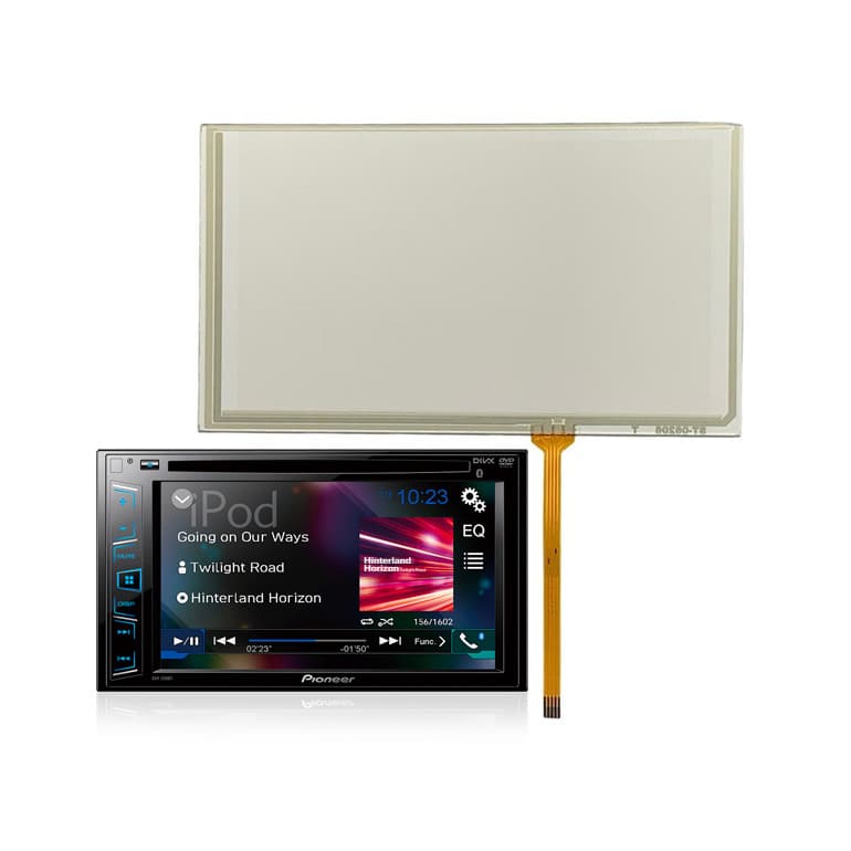 Tela Touch Screen Pioneer 6.2 AVH-298BT Multimidia Reposição Envio Imediato Troca Substituição