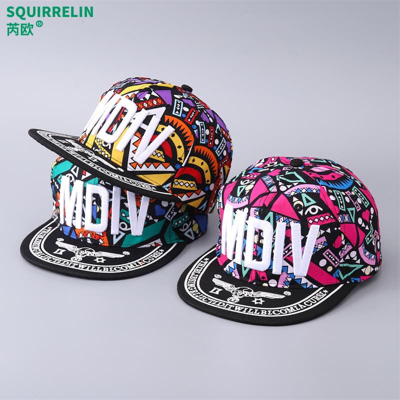 Chapéu de Hip Hop masculino, chapéu de aba plana, boné de beisebol de aba plana, verão, novo estilo, boné de aba plana