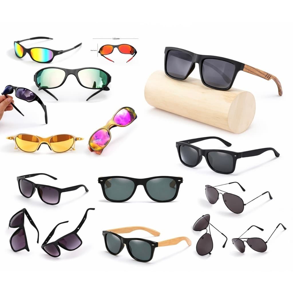 Kit 10 Óculos Sortidos Masculino Feminino Modelos Variados