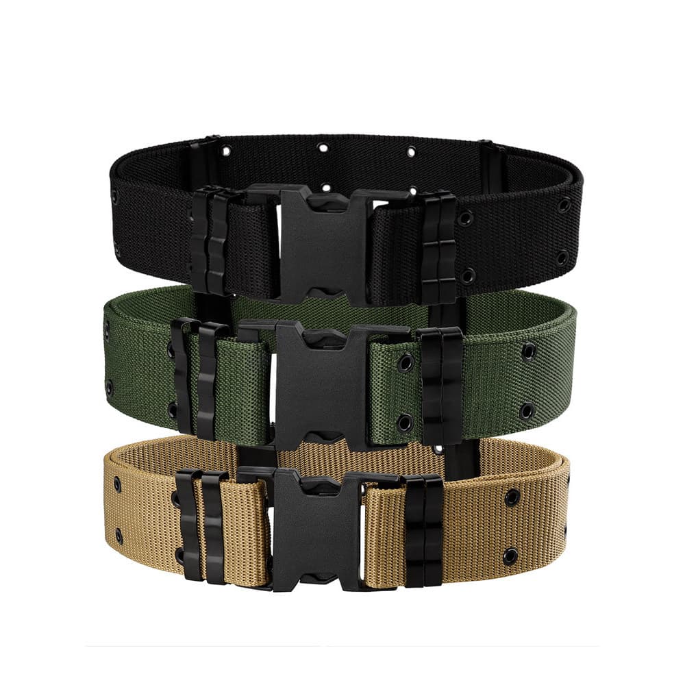 Cinto S ao ar livre trançado cinto externo camuflagem uniforme cinto de treinamento militar ventilador militar uniforme