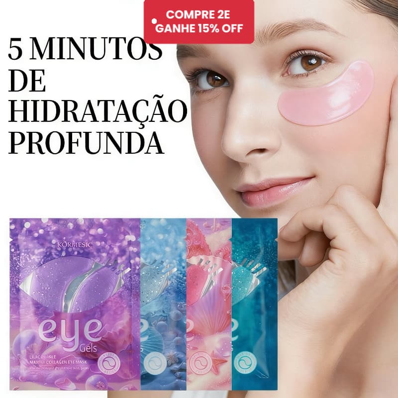 Máscara Ocular Hidratante | Reduz Olheira Ilumina Suaviza Rugas Cuidado para Olhos