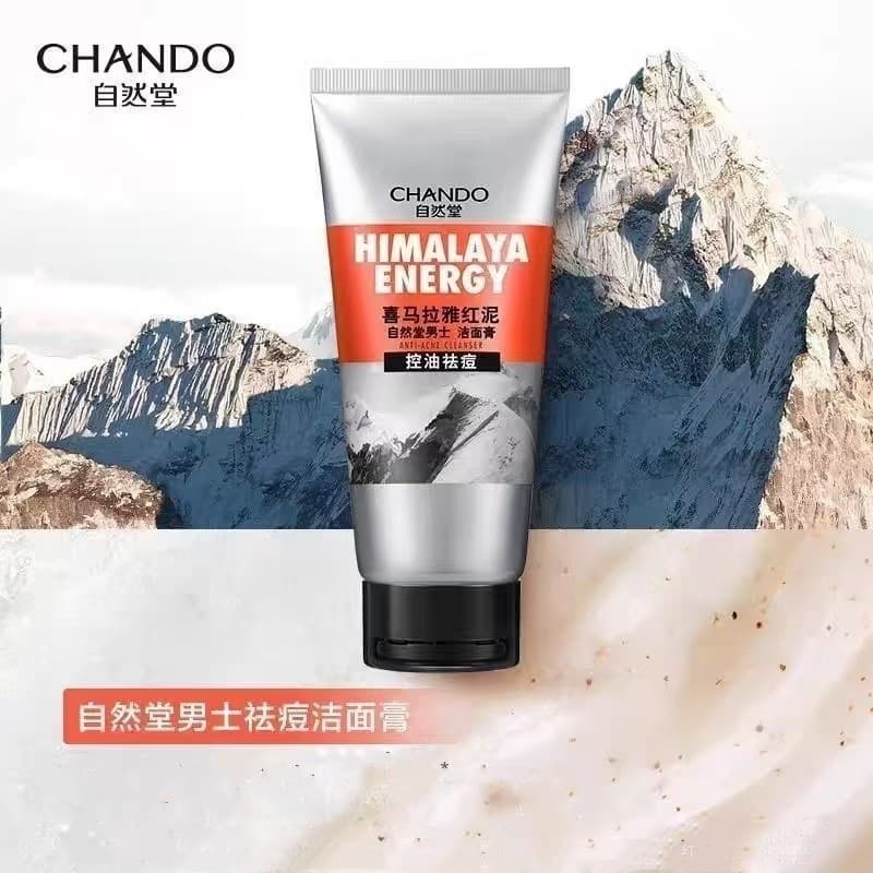 Natural Hall masculino Acne remoção creme de limpeza Himalaia lama vermelha limpeza refrescante controle óleo limpador F