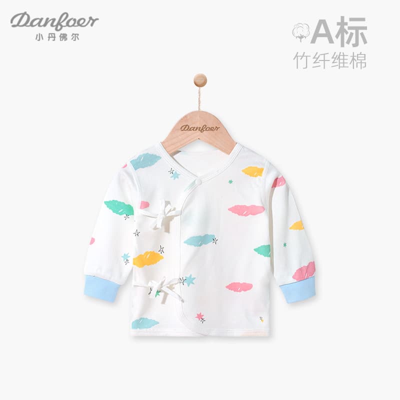 Primavera outono 0-6 meses 3 roupas para recém-nascidos de fibra de bambu bebê desossado Close-Fitting topo bebê rendas