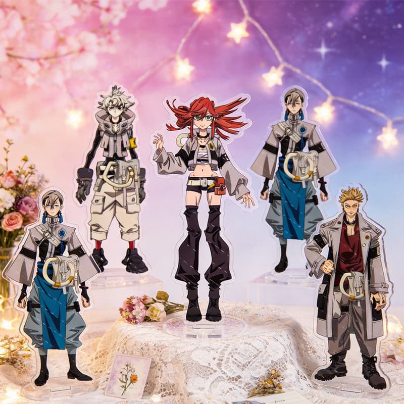 Standee Acrílico Gachiakuta De 15 Cm-Exibição De Figuras De Personagens De Anime Único Rudo Zanka Griss Enjin