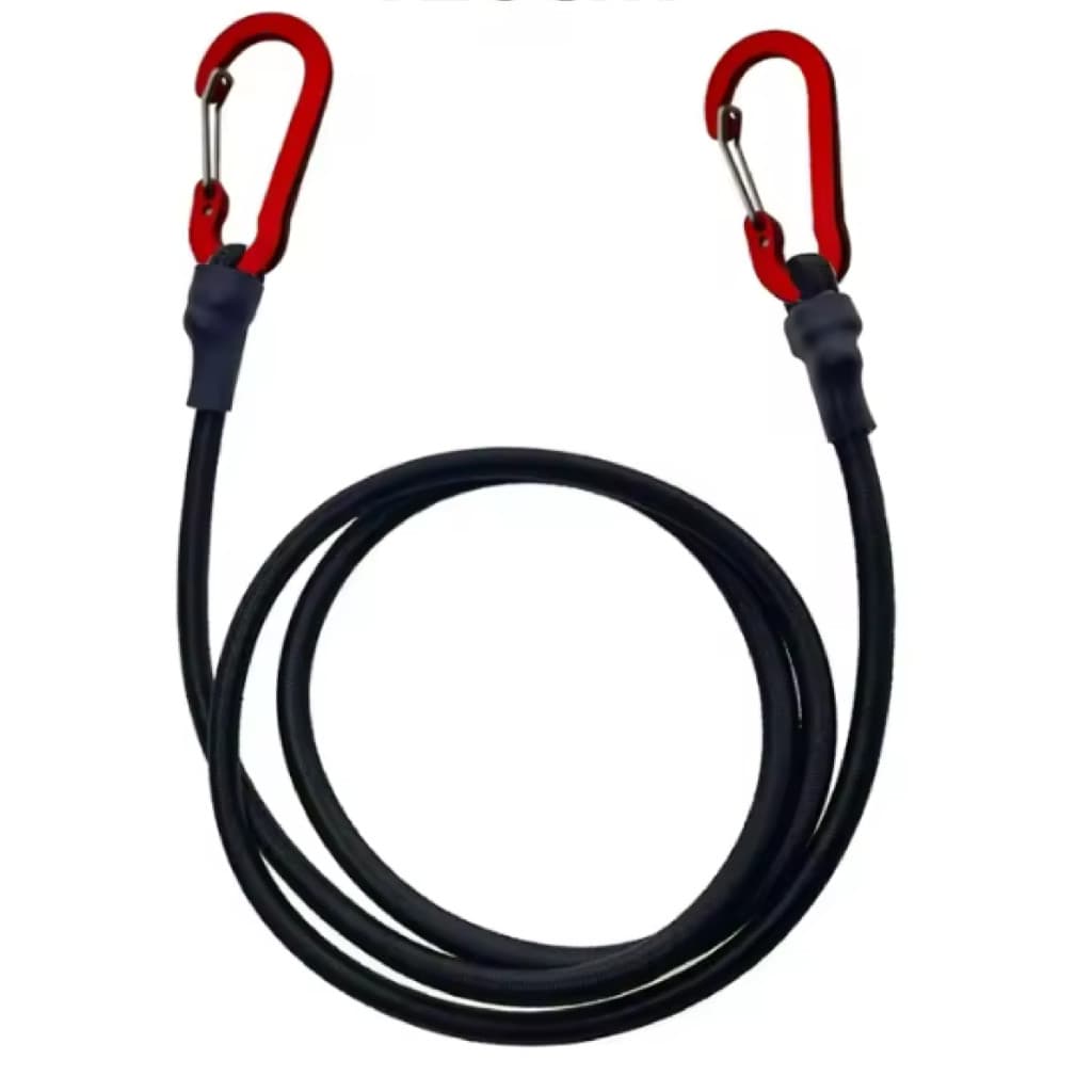 CORDA ELASTICA MOSQUETAO 120CM CARGA MOTO CAMPING BAGAGEIRO
