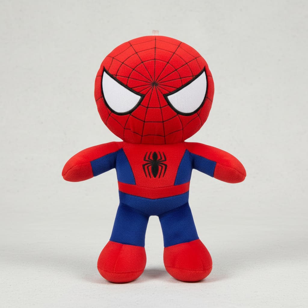 Urso de Pelúcia Homem Aranha 30cm Super Heróis Marvel - Escolha o Herói