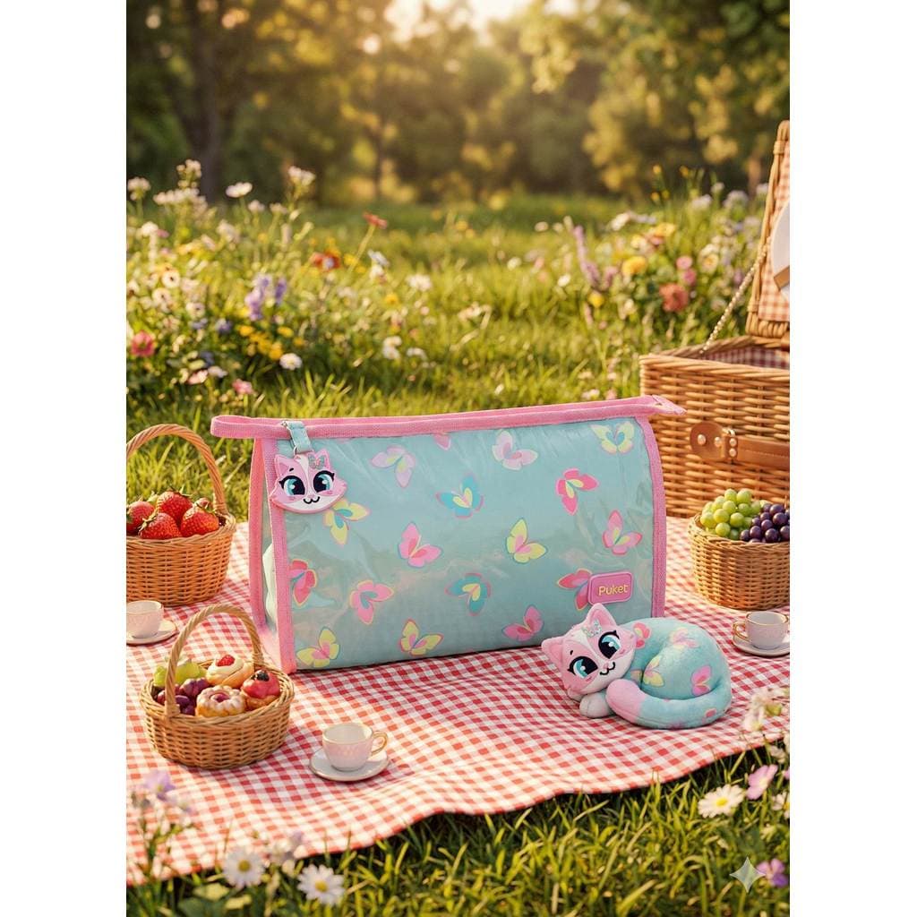 Necessaire Grande Puket Gata Picnic