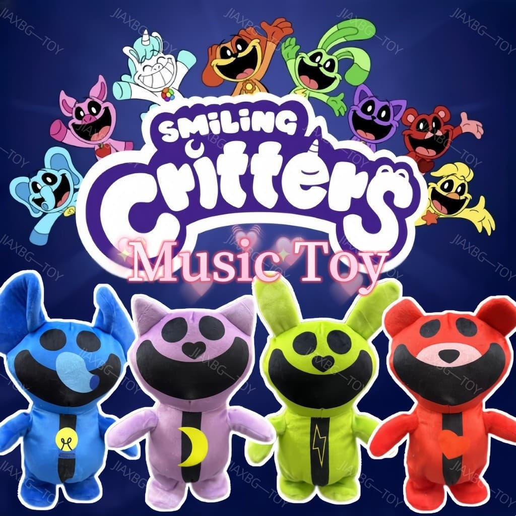 【 Inventory 】 Smiling Critters Pelúcia Poppy Playtime 3 Pelúcia Catnap Divertidamente Mão Poppy Pelúcia Divertid