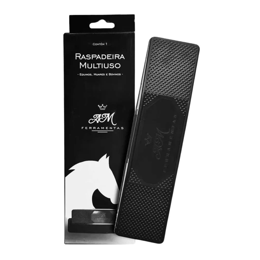 RASPADEIRA MULTIUSO Para Cavalo Rasqueadeira Escova Borracha