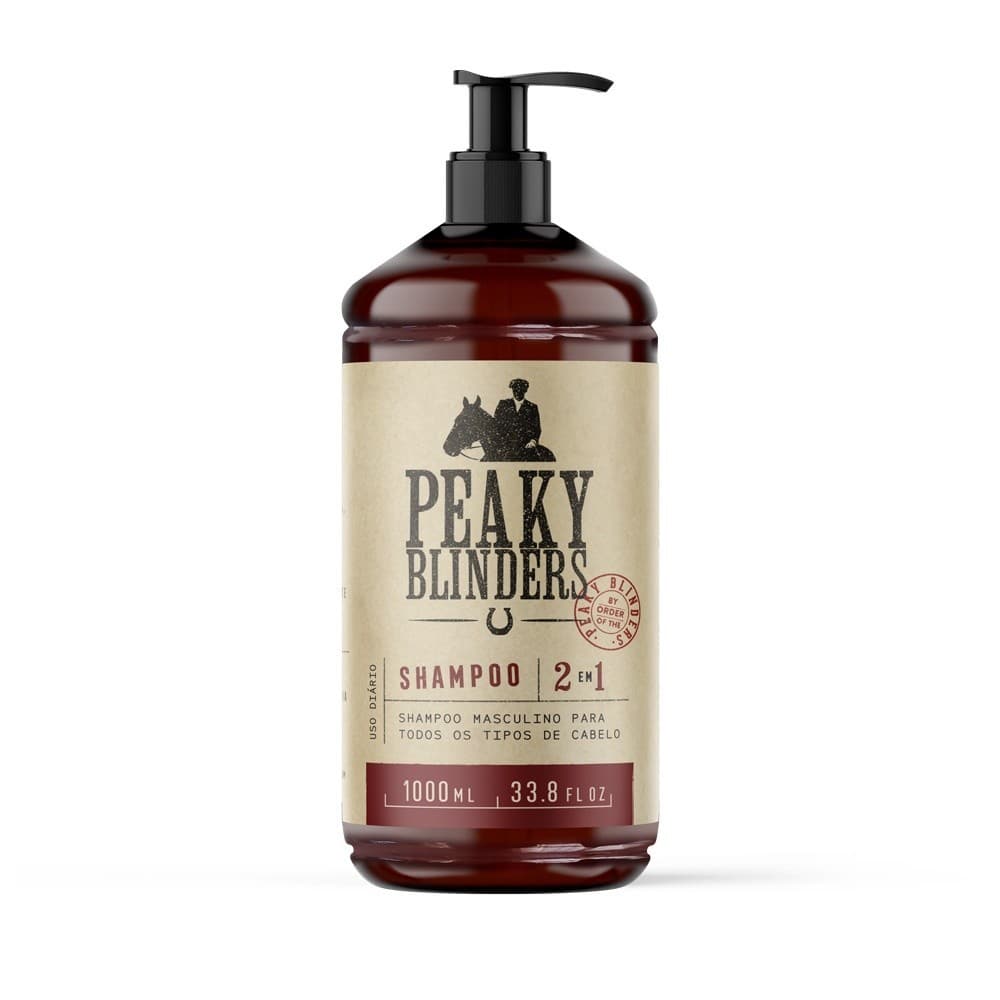 Shampoo Para Cabelo 2 Em 1 Peaky Blinders 1 Litro Don Alcides