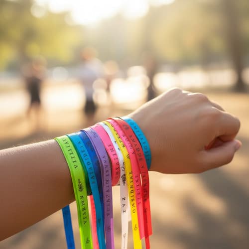 100 Pulseiras Intenções Desejos Virtudes Fitinhas Coloridas De Amarrar