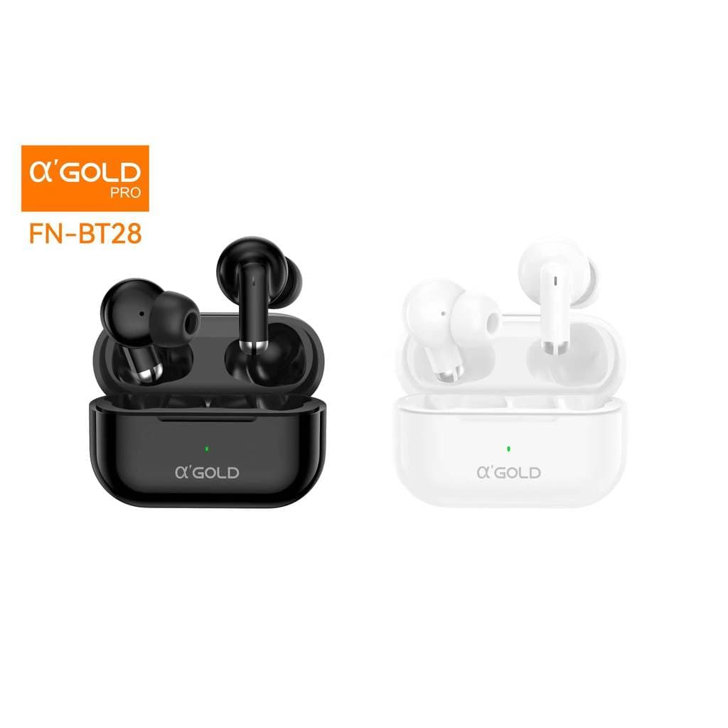 Fone de Ouvido Bluetooth α’GOLD PRO FN-BT28 Mini Portátil TWS