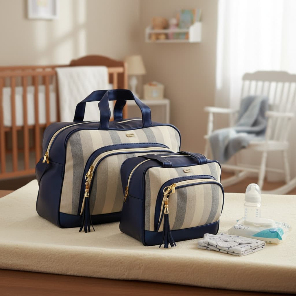 Bolsa Maternidade G E P - Coleção Charme