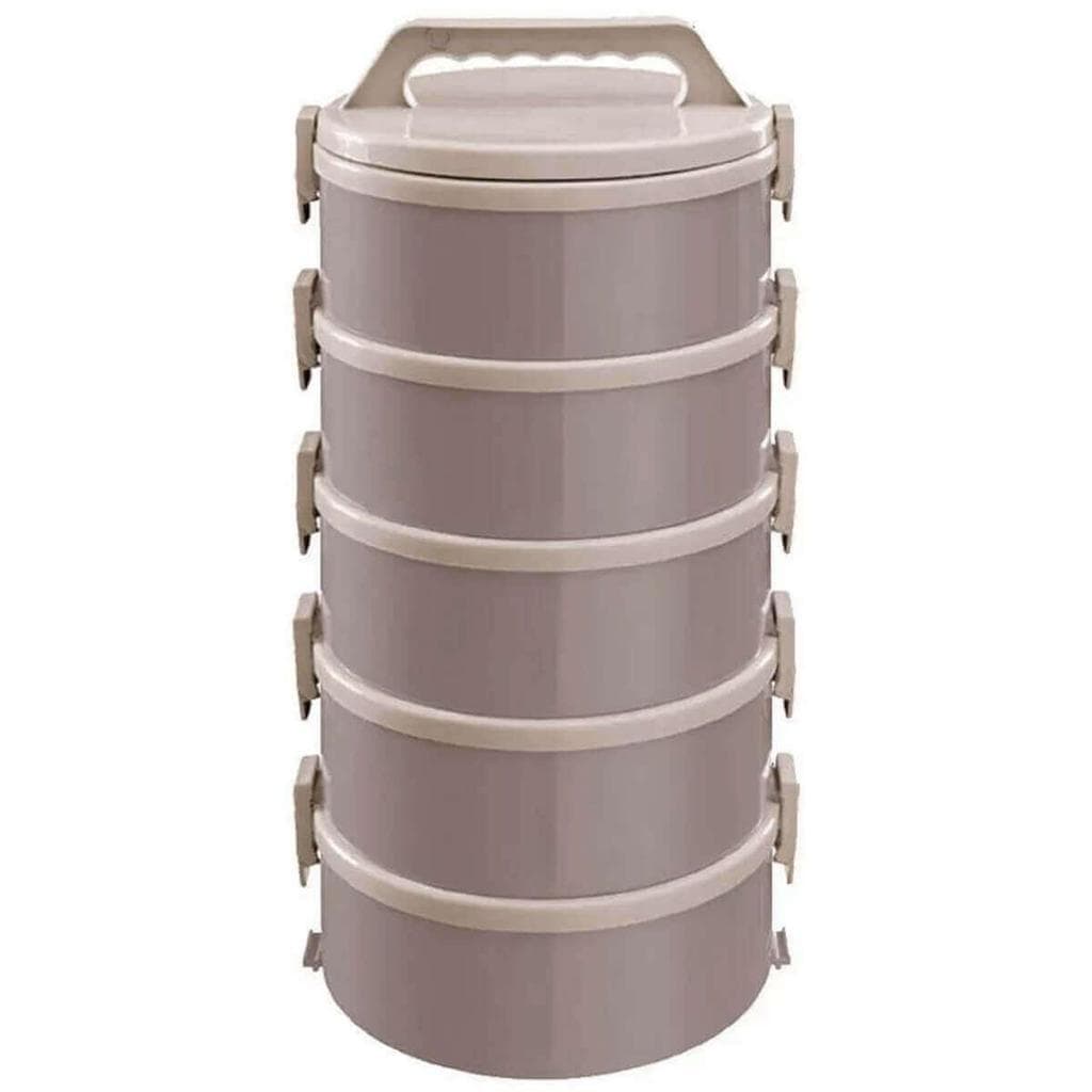 Cj 5 Marmitas Térmicas 25 Pratos Térmicos 1,8L Cappuccino Si