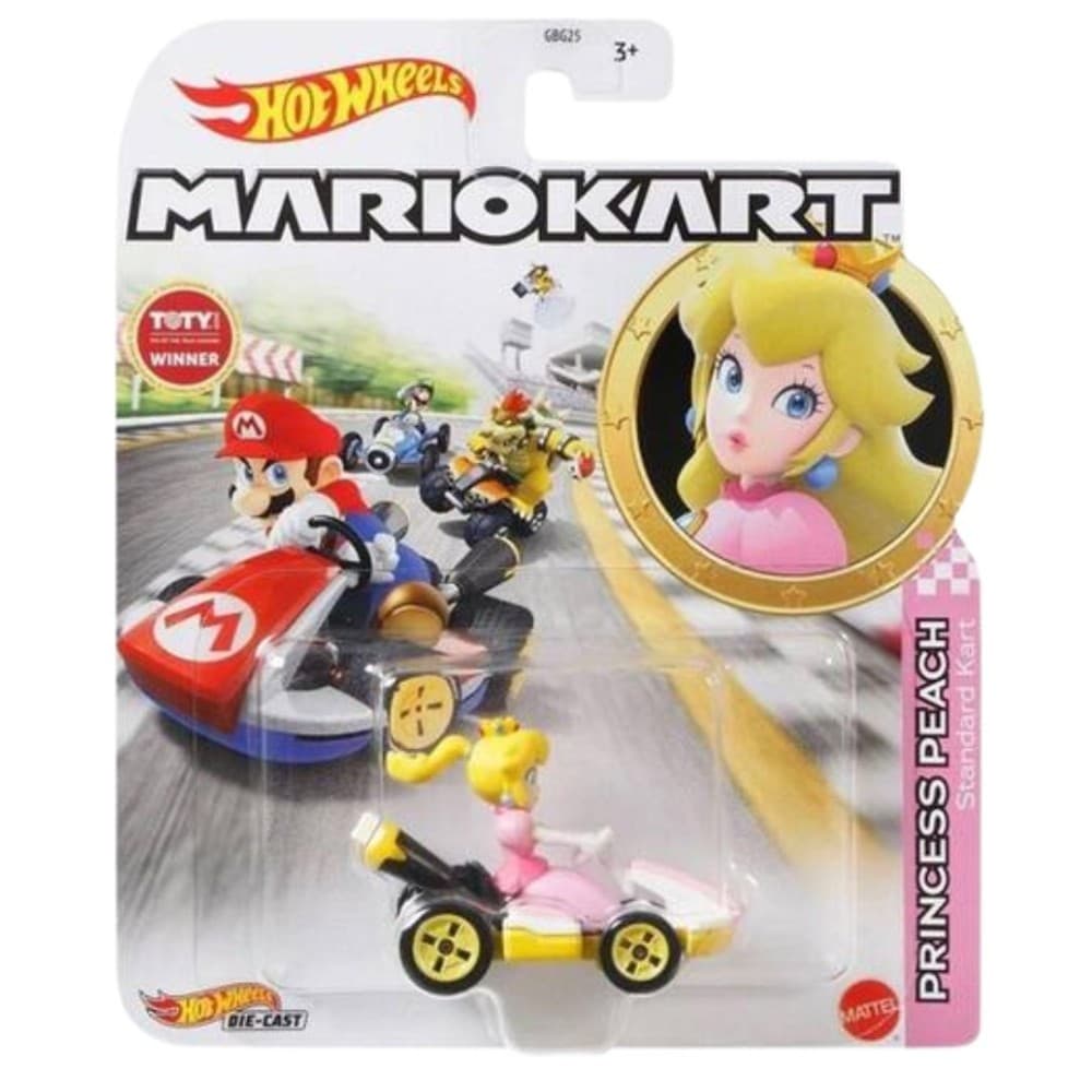 Carrinho Hot Wheels Princesa Peach 1:64 Original