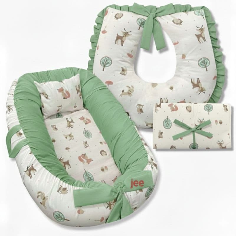 KIT NINHO REDUTOR+ AMAMENTAR+TROCADOR LUNDAS ESTAMPA DA