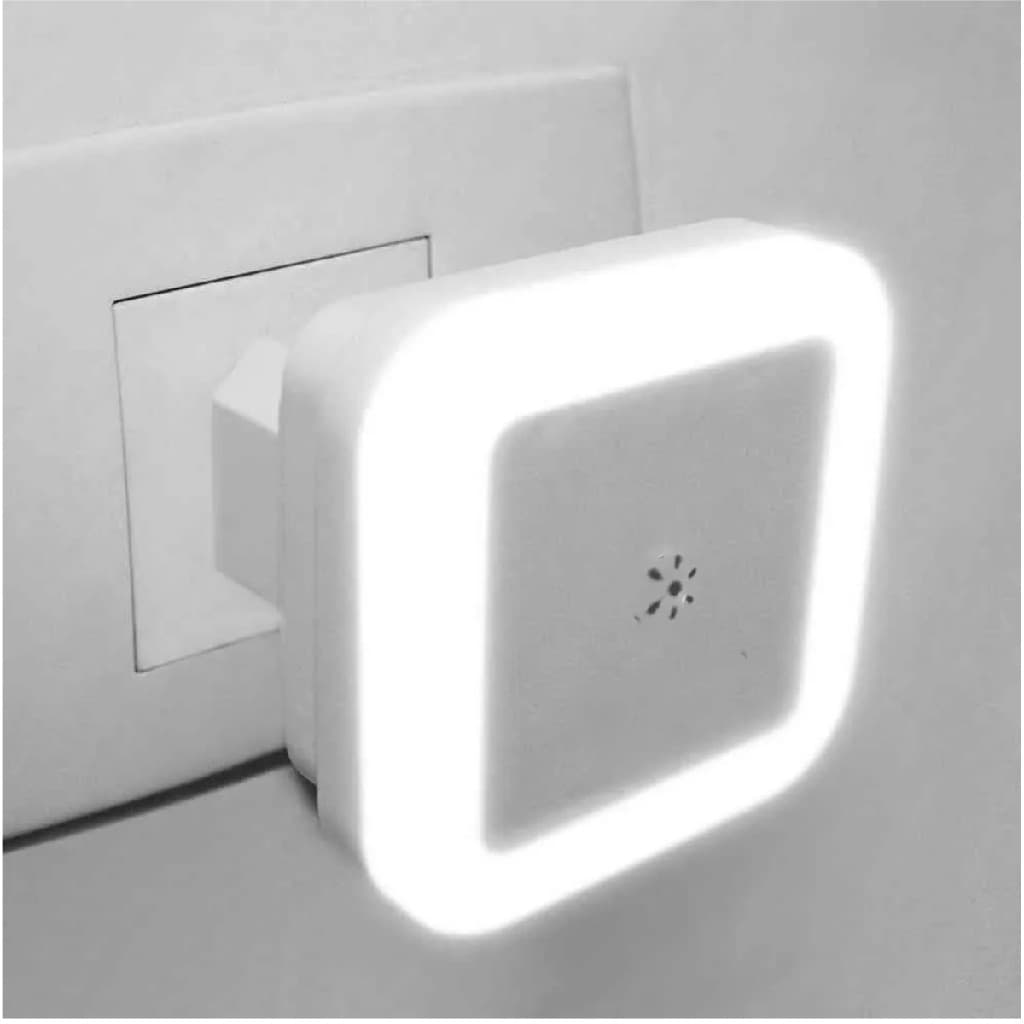 Abajur Quarto De Tomada Mini Luminaria Infantil Sem Fio Luz Noturna Led Parede