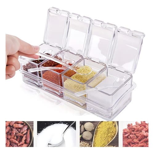 Porta Condimentos Temperos Especiarias Gin Organizador