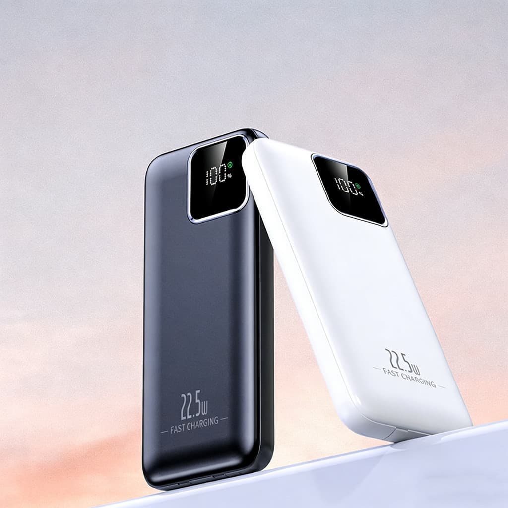 Carregador Portátil grande 10000mah Turbo 22,5W PD carregamento ultrarrápido-SOL TSCHO