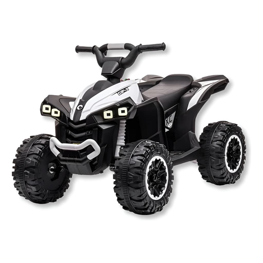 Quadriciclo Elétrico 6v Branco Bivolt Zippy Toys