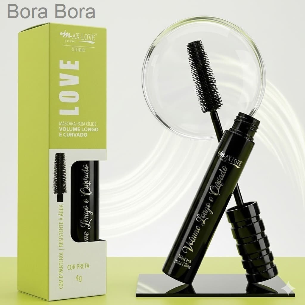 (V)Mascara De Cilios Volume Longe E Curvado 103 Resistente a Agua Max LoveYT20