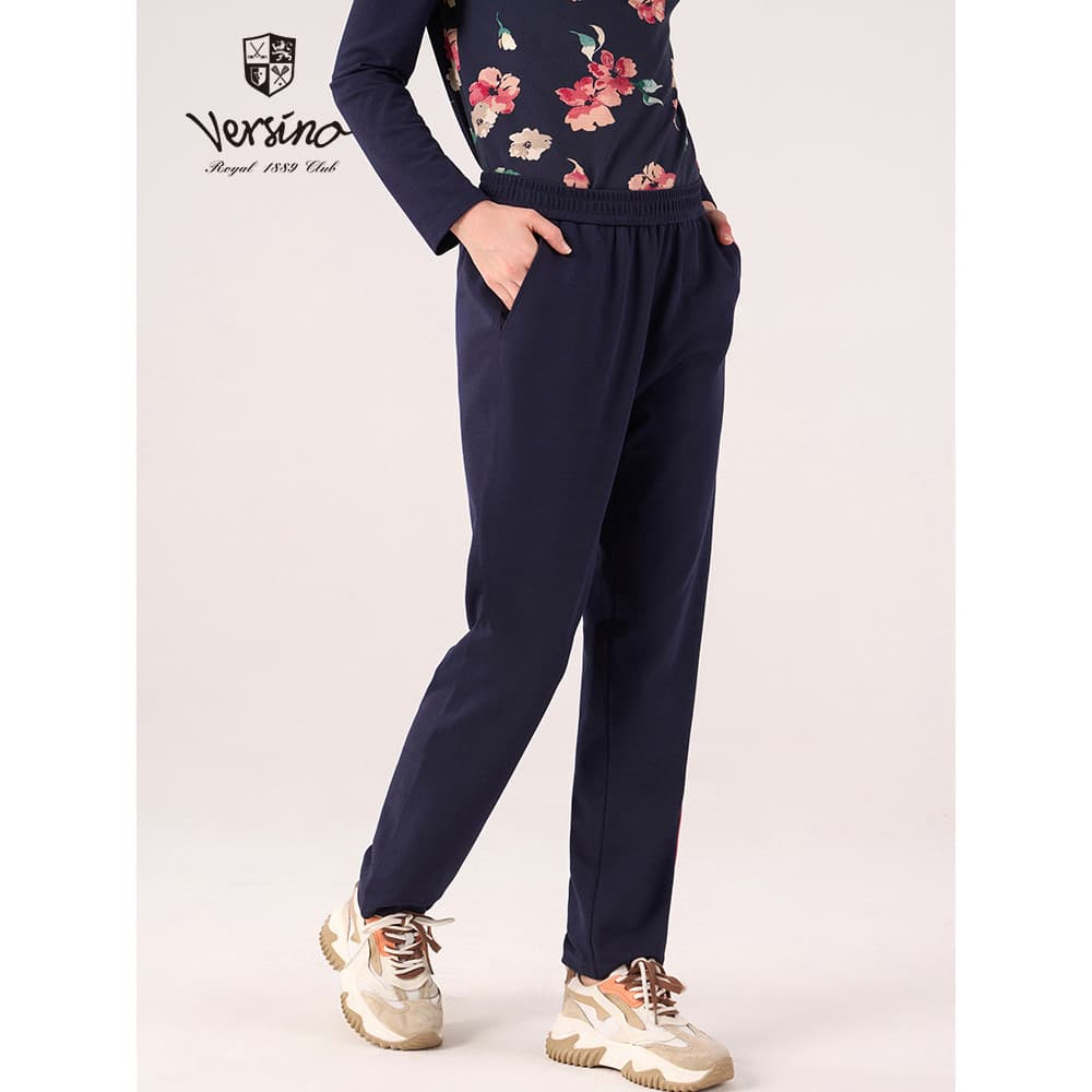 Versino versino calças casuais femininas outono inverno Commuter All-Match calças retas mais magro olhar calças altas