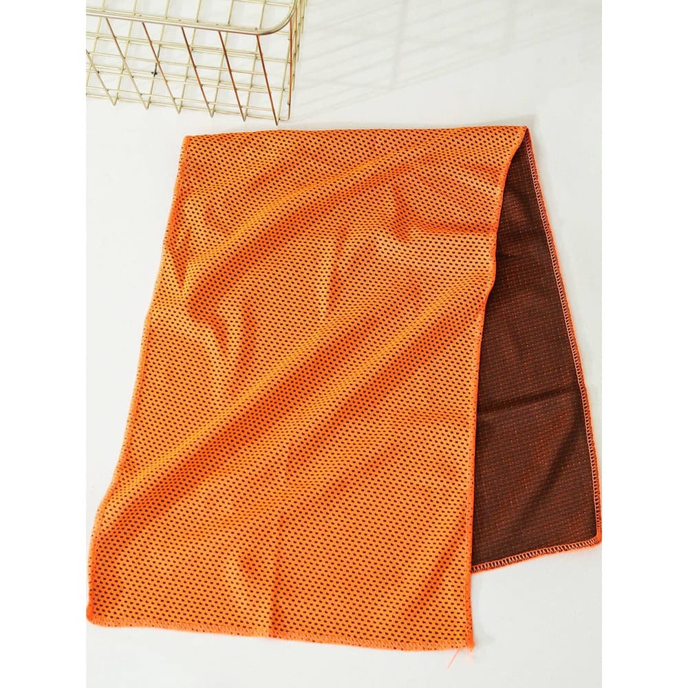 Toalha esportiva com sentido frio, toalha de secagem rápida, absorvente de suor, ultraleve, portátil, exercício ao ar li