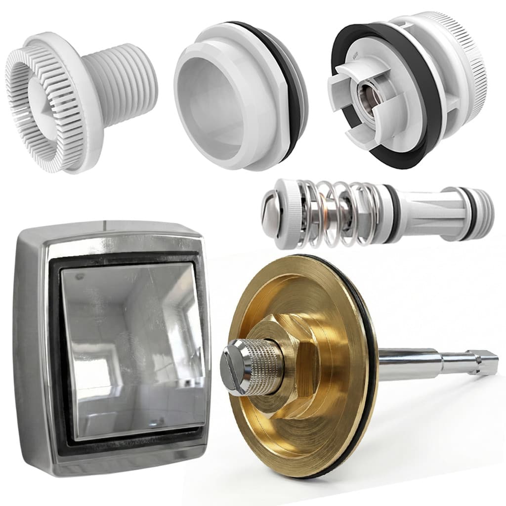 Kit Reparo Completo De Válvula de Descarga Hydra Luxo 1 1/2'