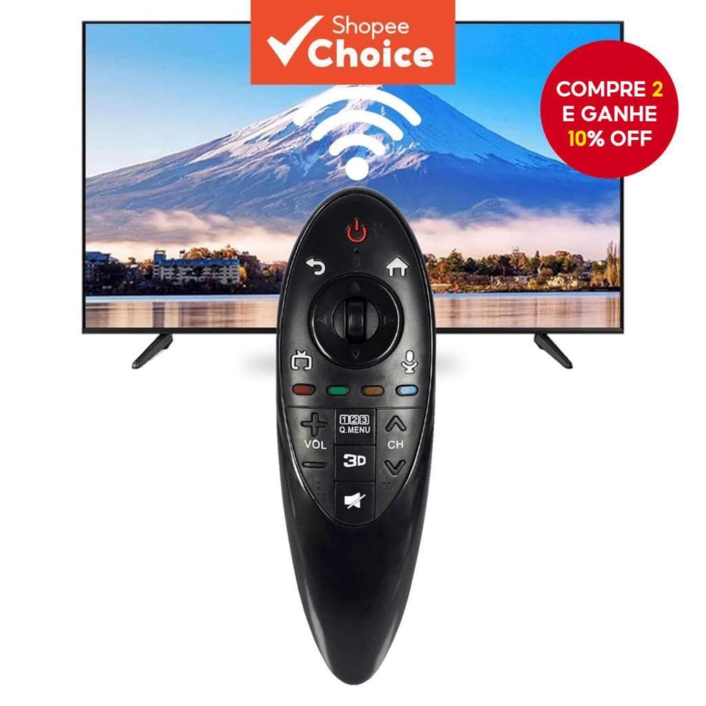 Novo Controle Remoto de Substituição AN-MR500G AN-MR500 MBM63935937 Compatível com TV Smart LG 55LB6350UQ