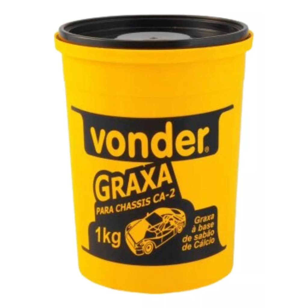 Graxa Vonder CA-2 1kg Para Caminhão Ônibus E Máquinas