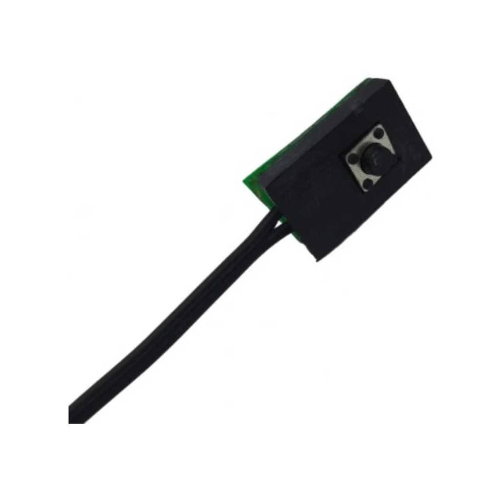 Botão Colar Injetar Alarme Pânico Buzina Quadrado Preto