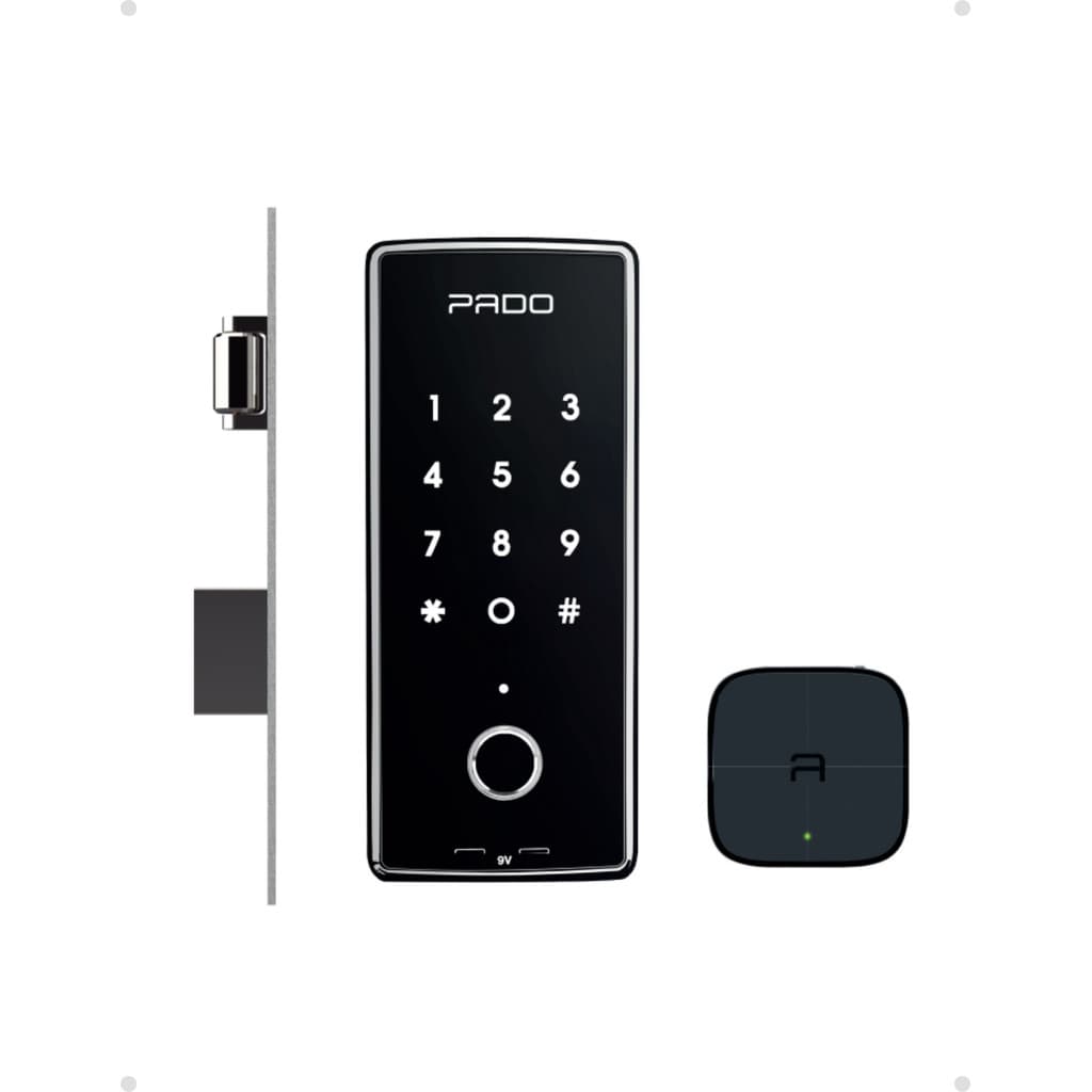 Fechadura Digital Com Aplicativo Pado FDE 101rm Plus Rolete Magnetico