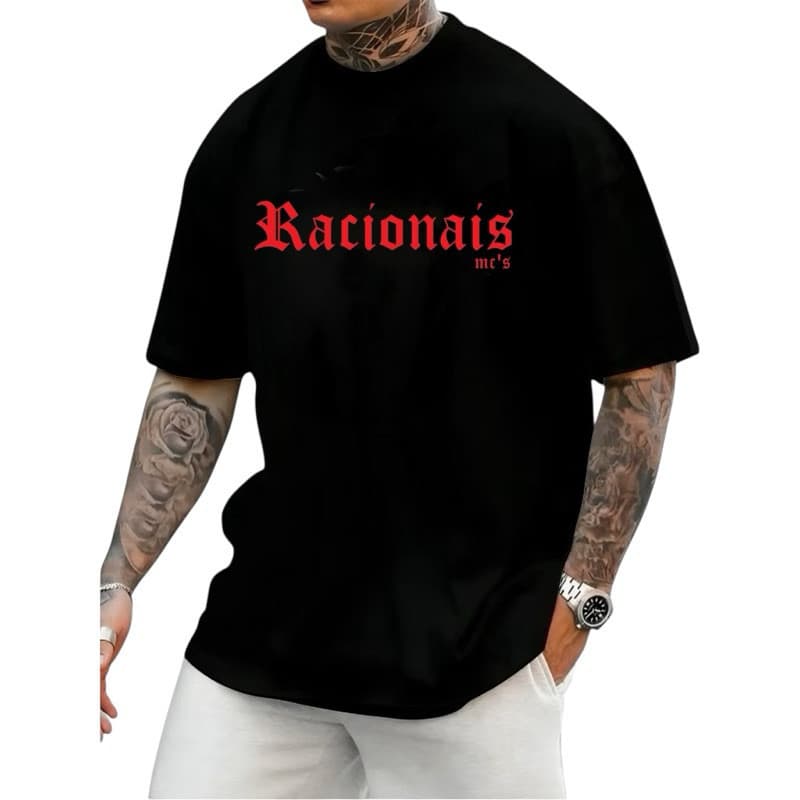 Camiseta Racionais Mcs Sobrevivendo rap nacional Hip Hop