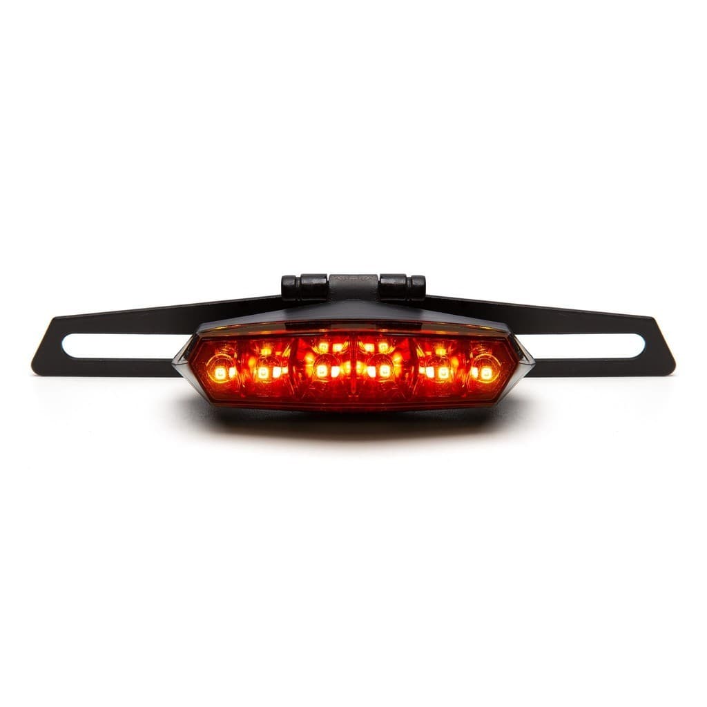 Lanterna Traseira Led Freio Pisca Integrado Custom Moto
