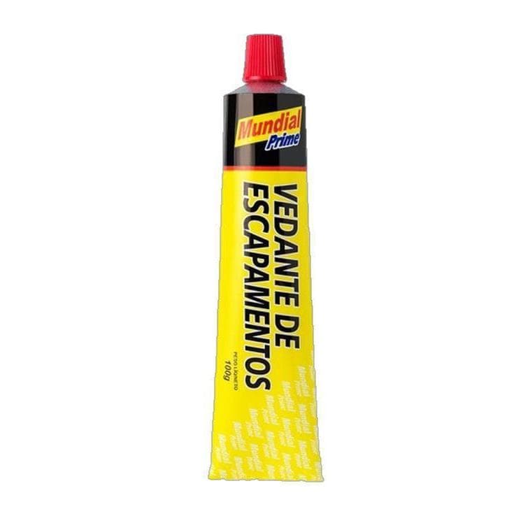 Cola de Escapamento Veda Escape Universal (Carro e Moto) 100g - Mundial Prime