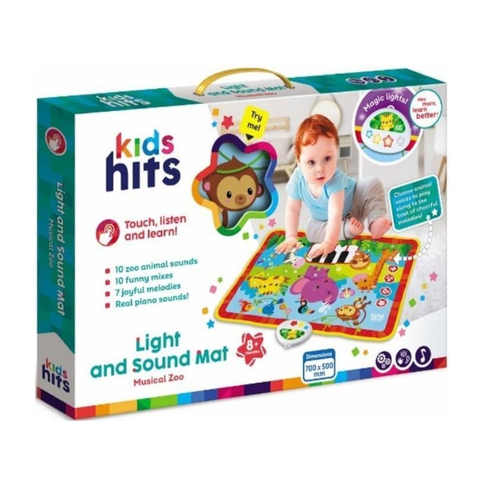 Tapete de Luz e Som Zoológico Musical Kids Hits