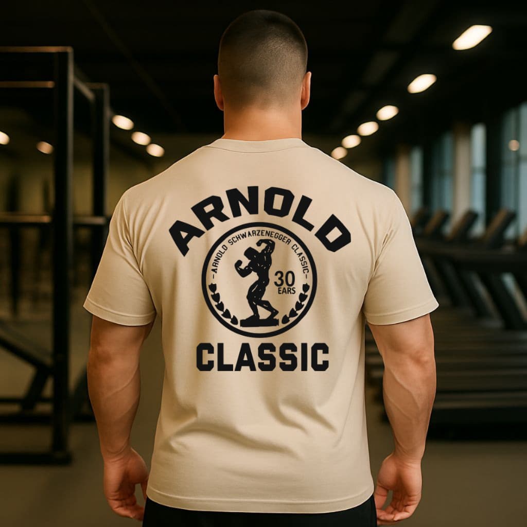 Camiseta Premium Basica Academia Treino Maromba Arnold Cassica 100% Algodao Masculina  Envio Ja