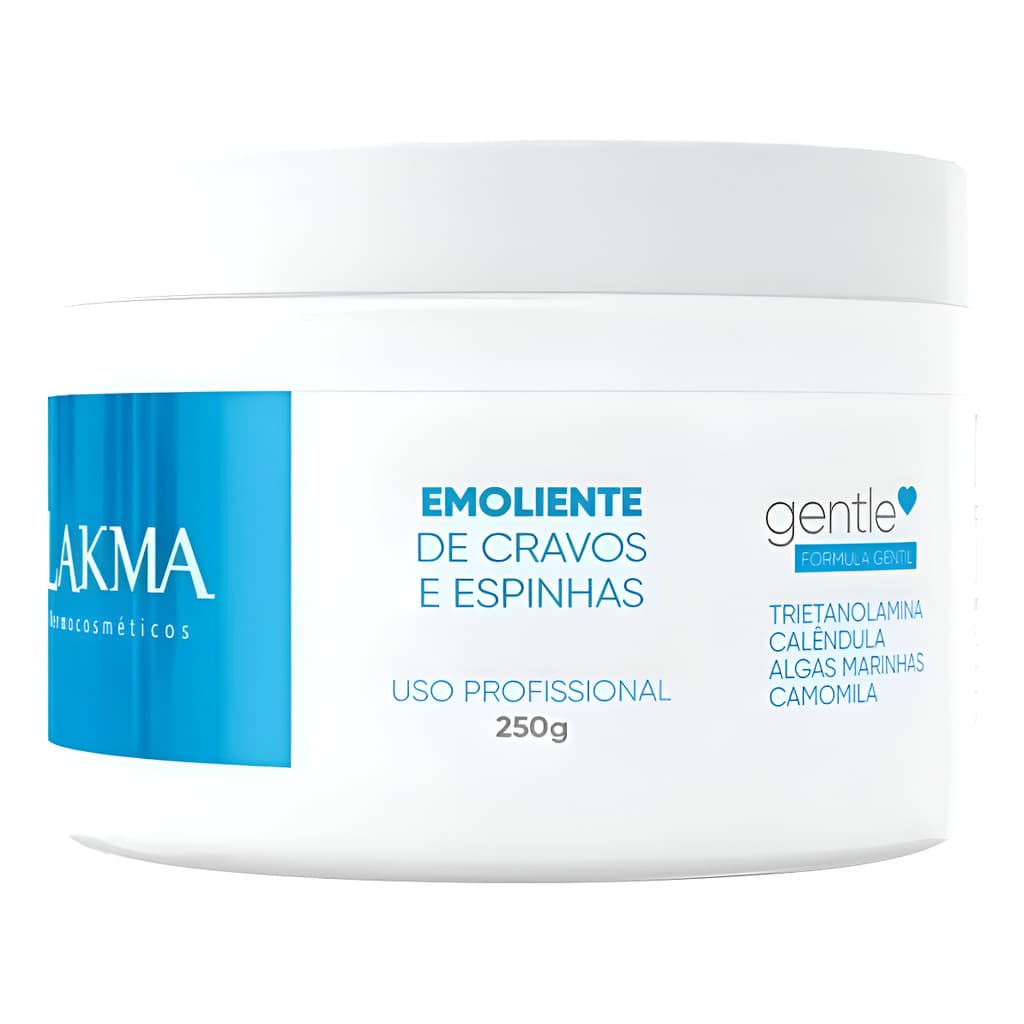 LAKMA CREME EMOLIENTE DE CRAVOS ESPINHAS COMEDÕES 250G ORIGINAL NORMAL