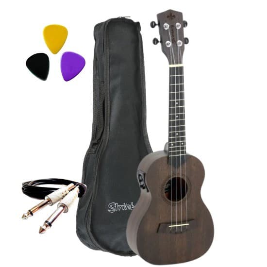 Kit Ukulele Concert Strinberg UK06CE TOS Elétrico
