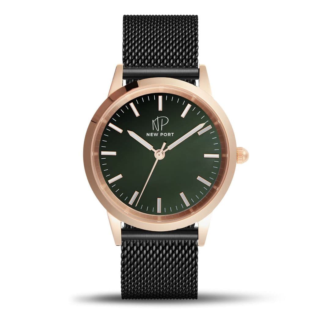 Relógio Masculino Casual Sofisticado Elegante New Port Preto