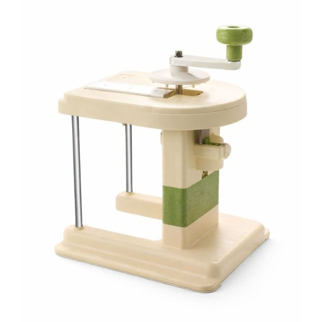 Cortador de Legumes Manual Multifuncional com Lâminas Picador de Vegetais Cozinha Bege