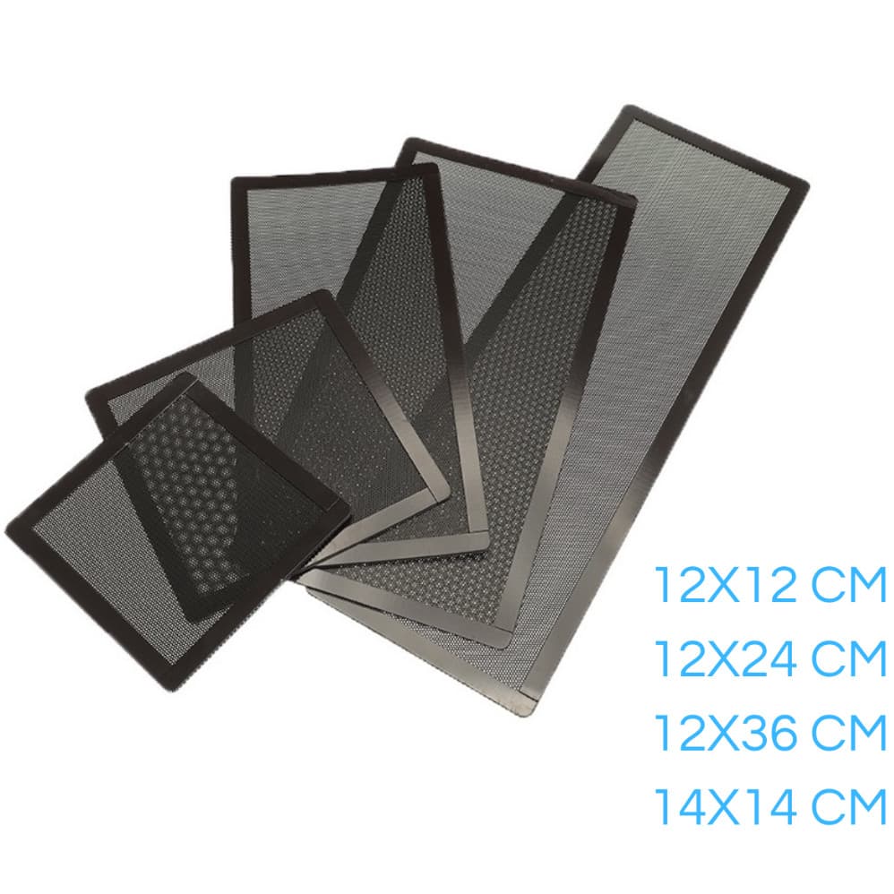 Filtro Anti Poeira Magnético Para Gabinete PC Lavável Protetor Ventoinha Computador