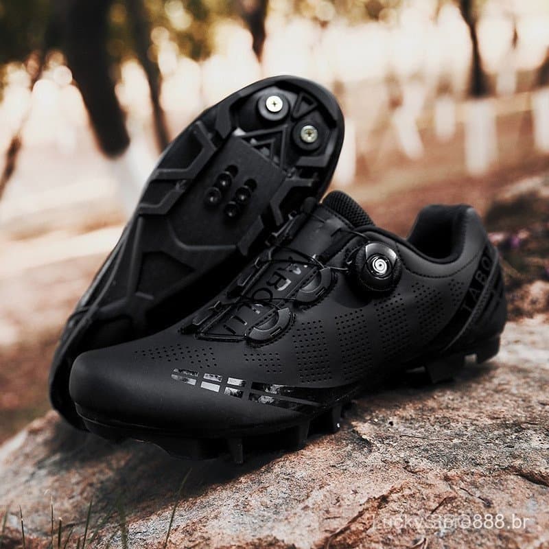 Sapatos profissionais MTB SPD Sapatilhas Mountain Bike unissex