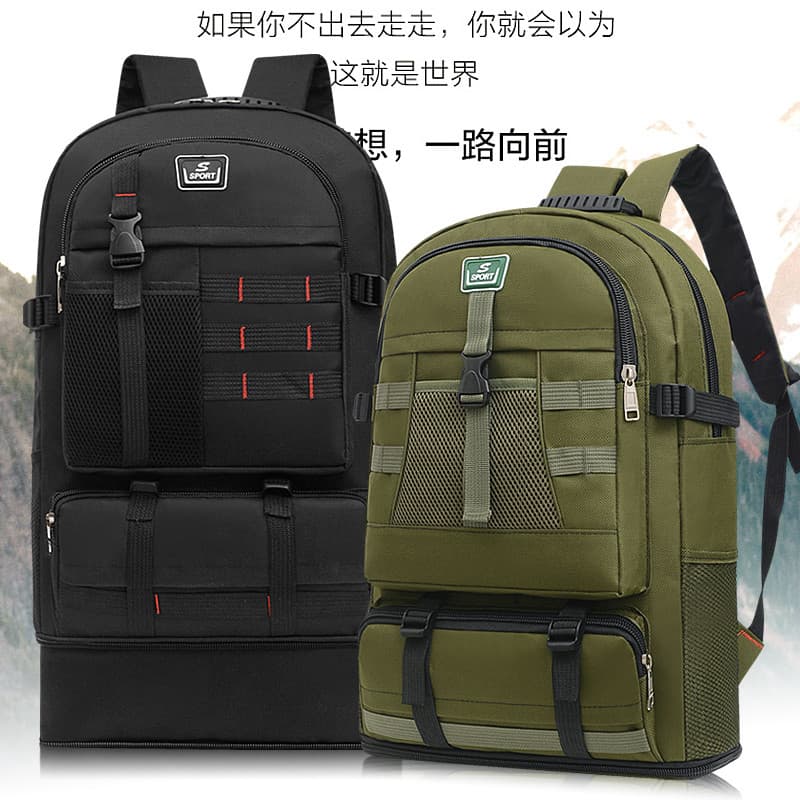 Super grande capacidade Retro lona mochila masculina saco de bagagem ao ar livre caminhadas saco de viagem das mulheres