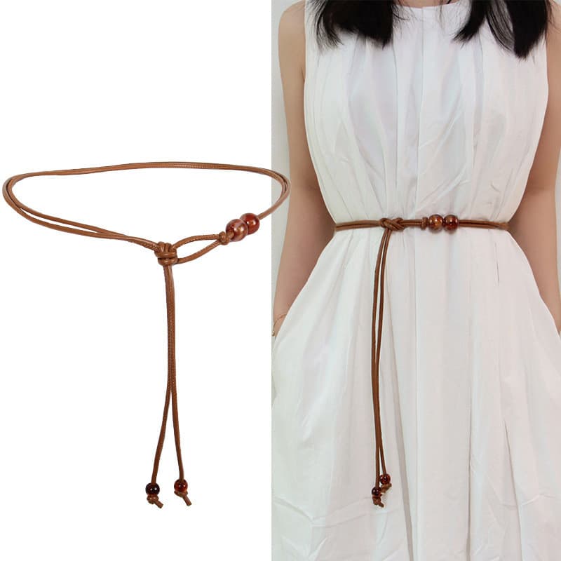 Acessório saia superfina cintura corrente vestido decorativo feminino cinto camisa cintura estreita acessórios atado cin