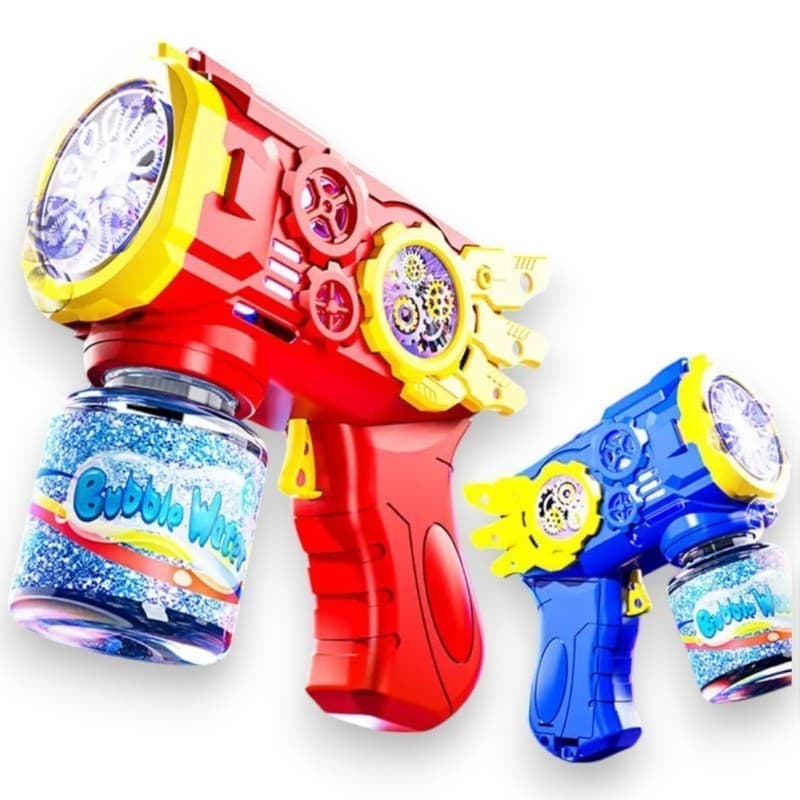 Brinquedo Lança Bolhas De Sabão Automática com Luz