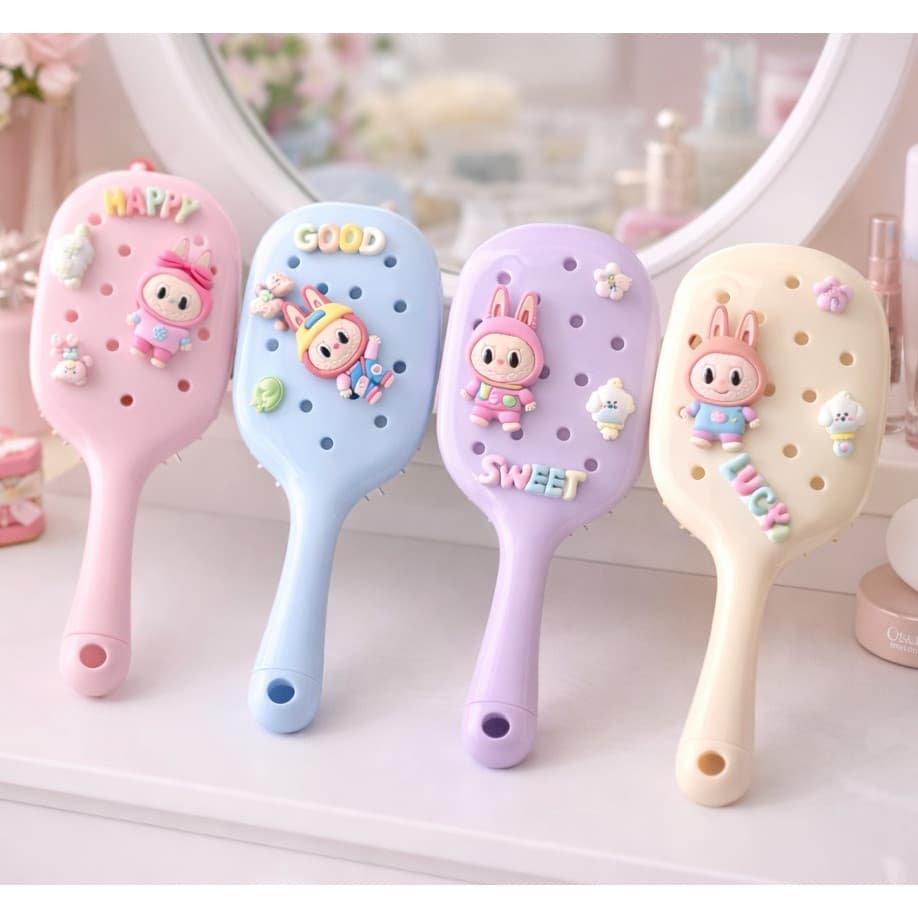 Escova Infantil 1/2/3 peças Macia Desembaraça Fácil / Pronta entrega